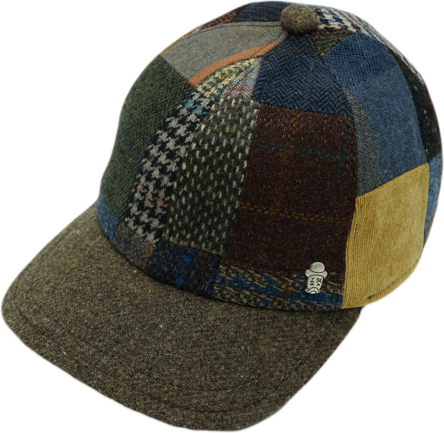 Patchwork Baseball Hat (Wool)