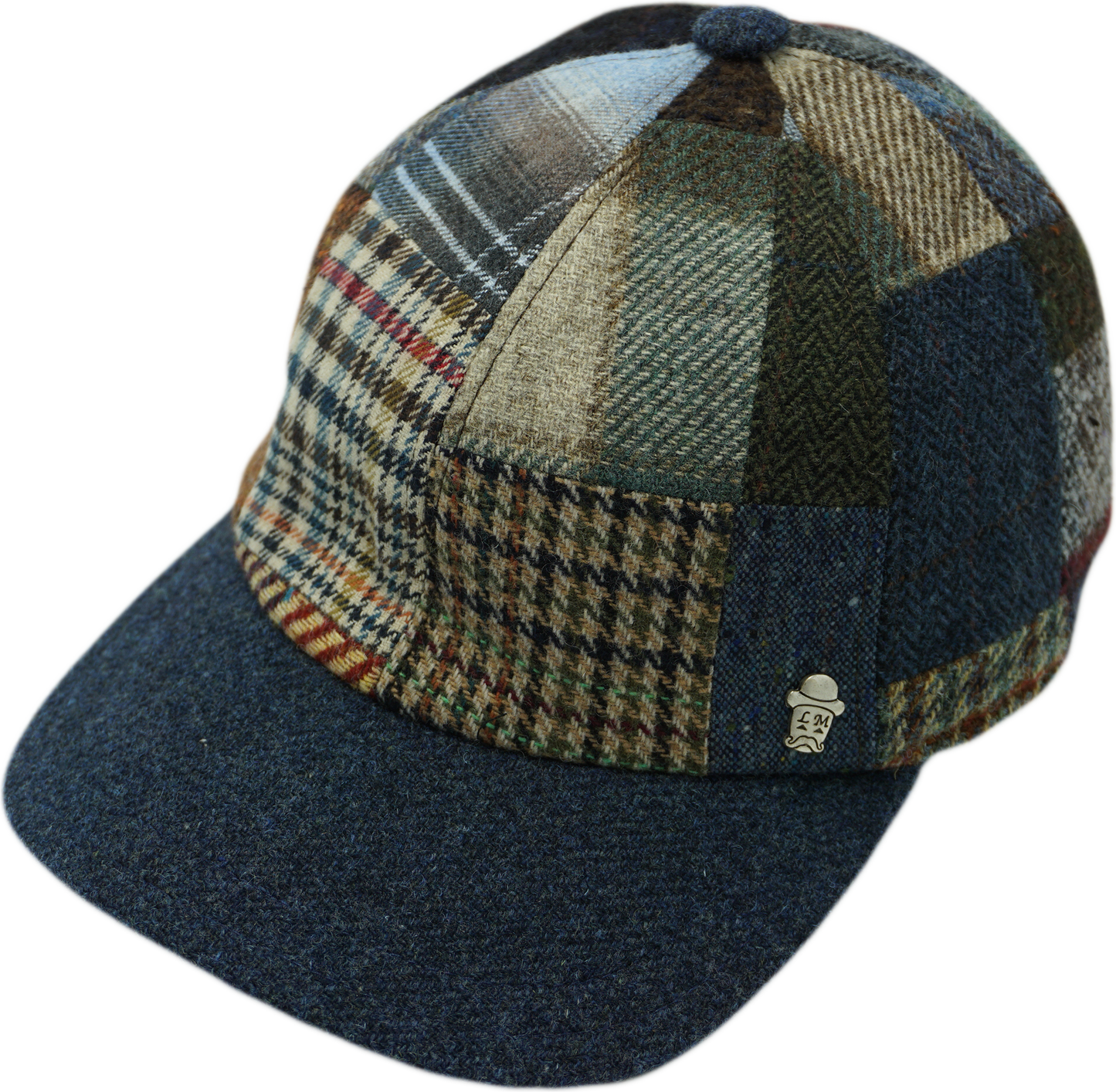 Patchwork Baseball Hat (Wool)