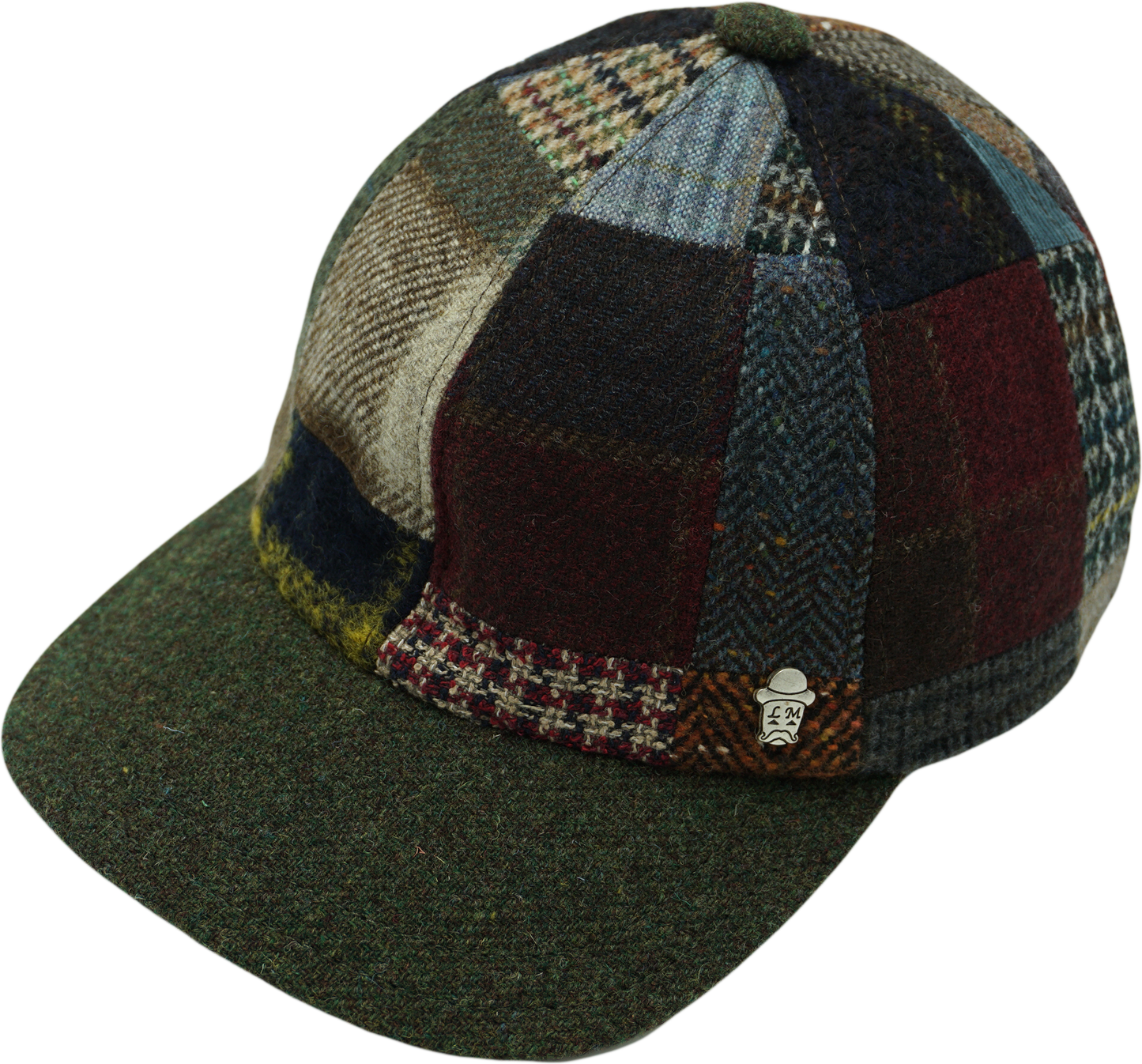 Patchwork Baseball Hat (Wool)