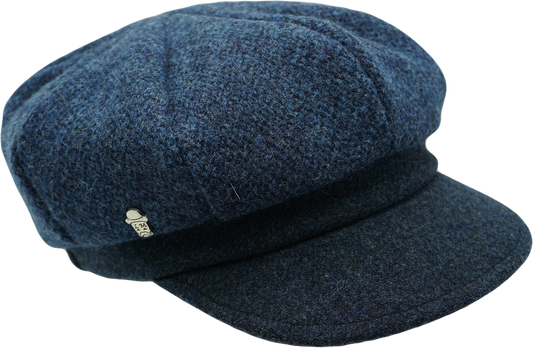 Newsboy-Mütze aus Harris-Tweed