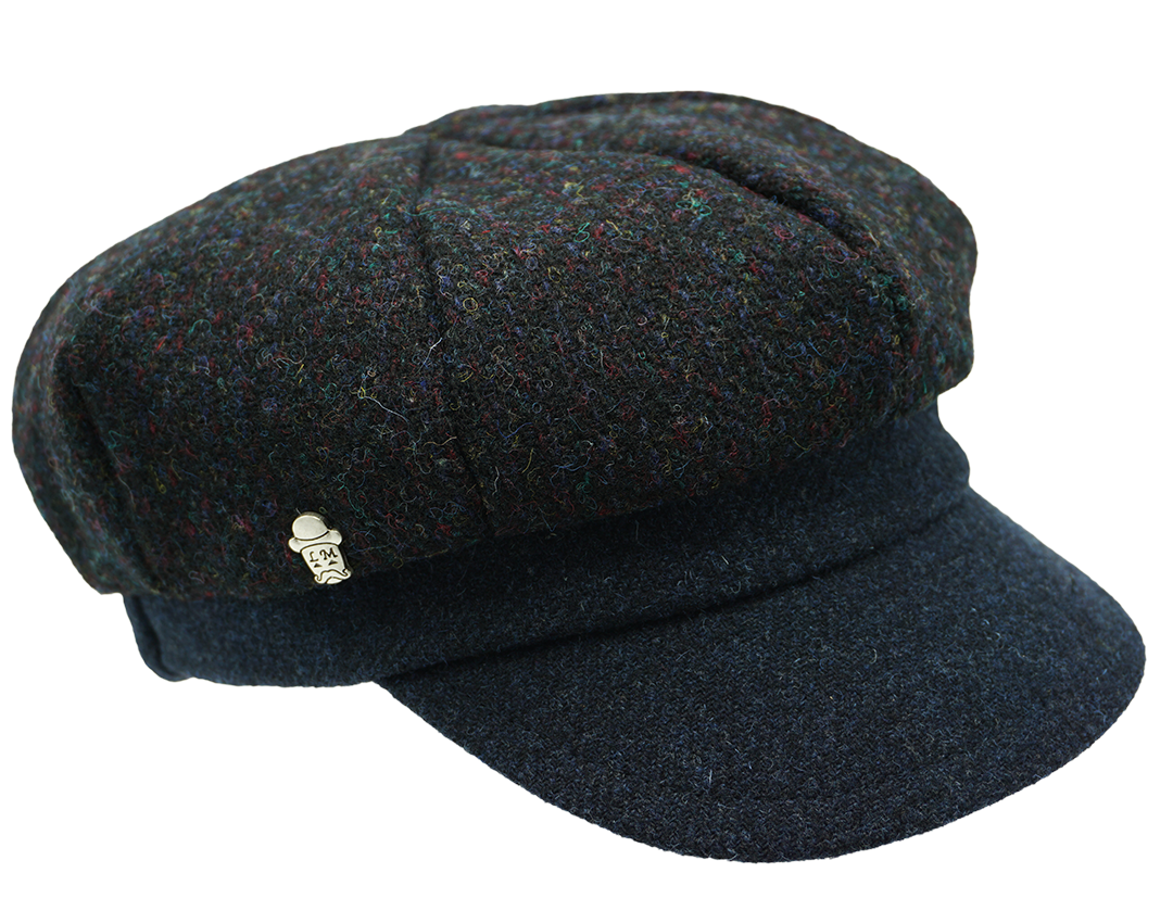 Harris Tweed Newsboy Cap
