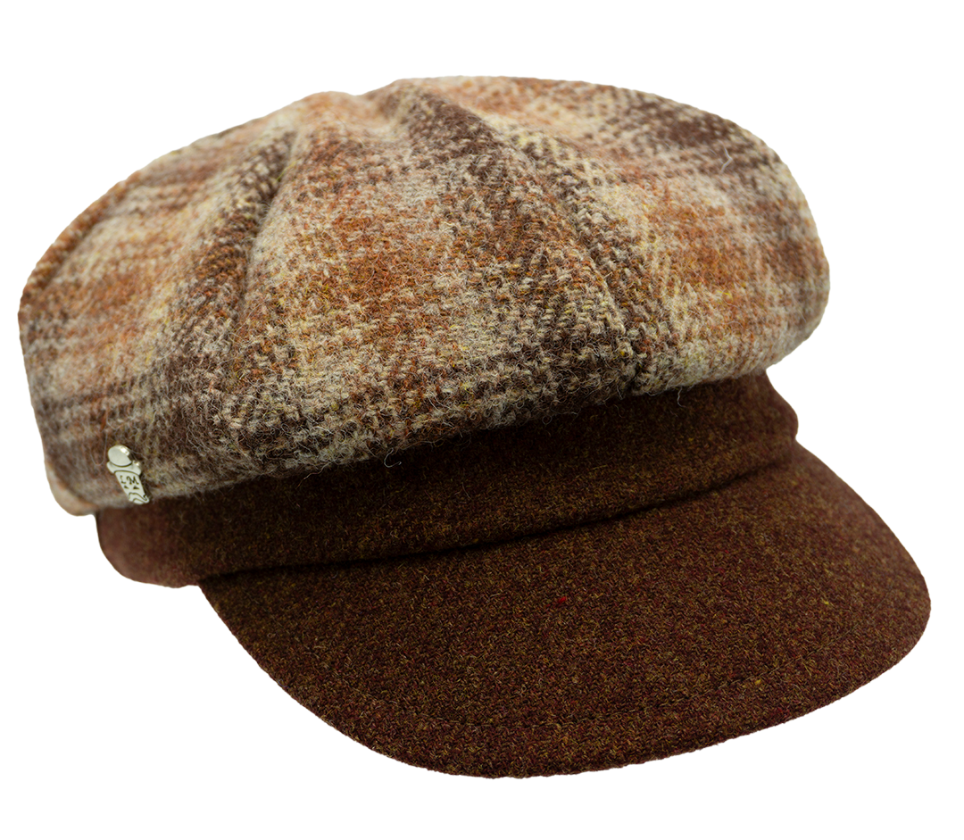 Berrettone Newsboy Harris Tweed