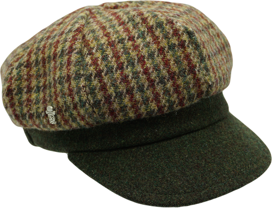 Newsboy-Mütze aus Harris-Tweed