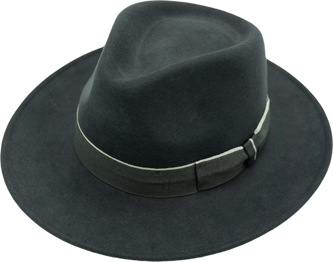 Cappello Melange Tesa Larga (Feltro di Lana)