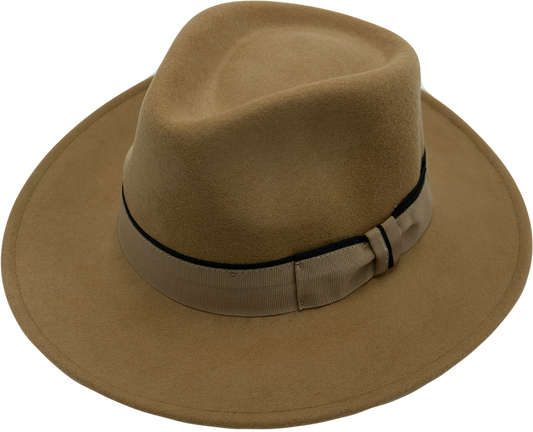 Cappello Melange Tesa Larga (Feltro di Lana)