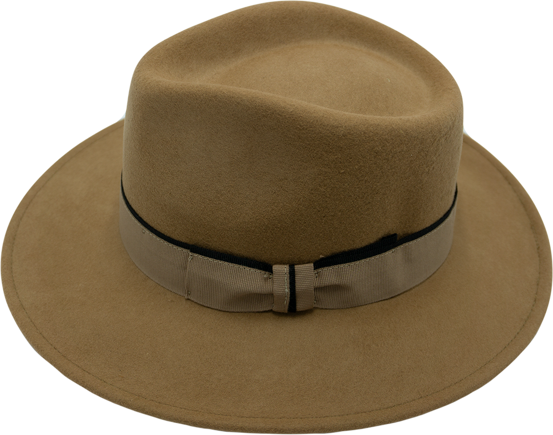 Cappello Melange Tesa Larga (Feltro di Lana)