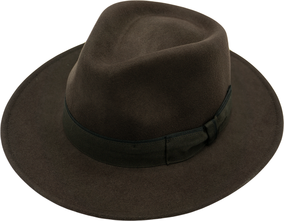 Cappello Melange Tesa Larga (Feltro di Lana)
