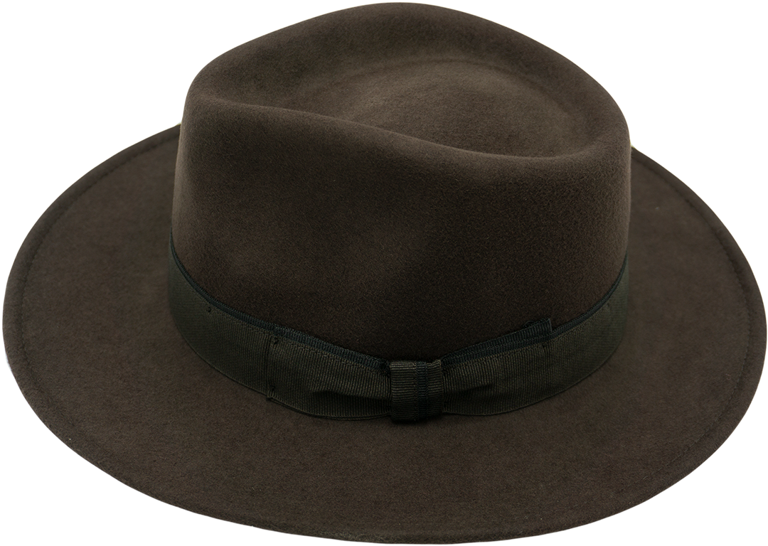 Cappello Melange Tesa Larga (Feltro di Lana)