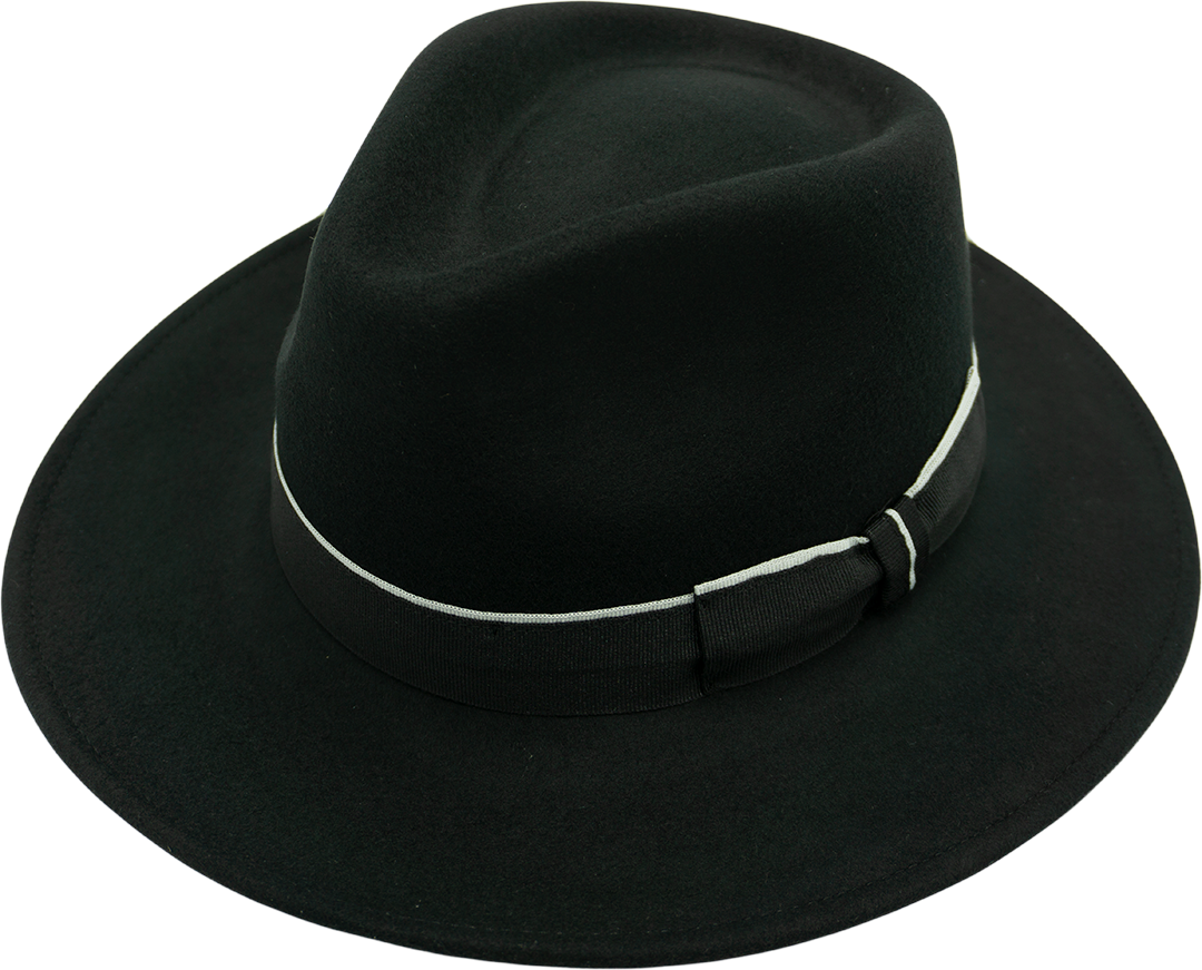 Cappello Melange Tesa Larga (Feltro di Lana)