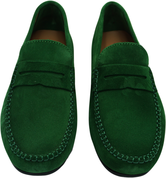 Einfarbige Montecarlo-Schuhe (Wildleder)