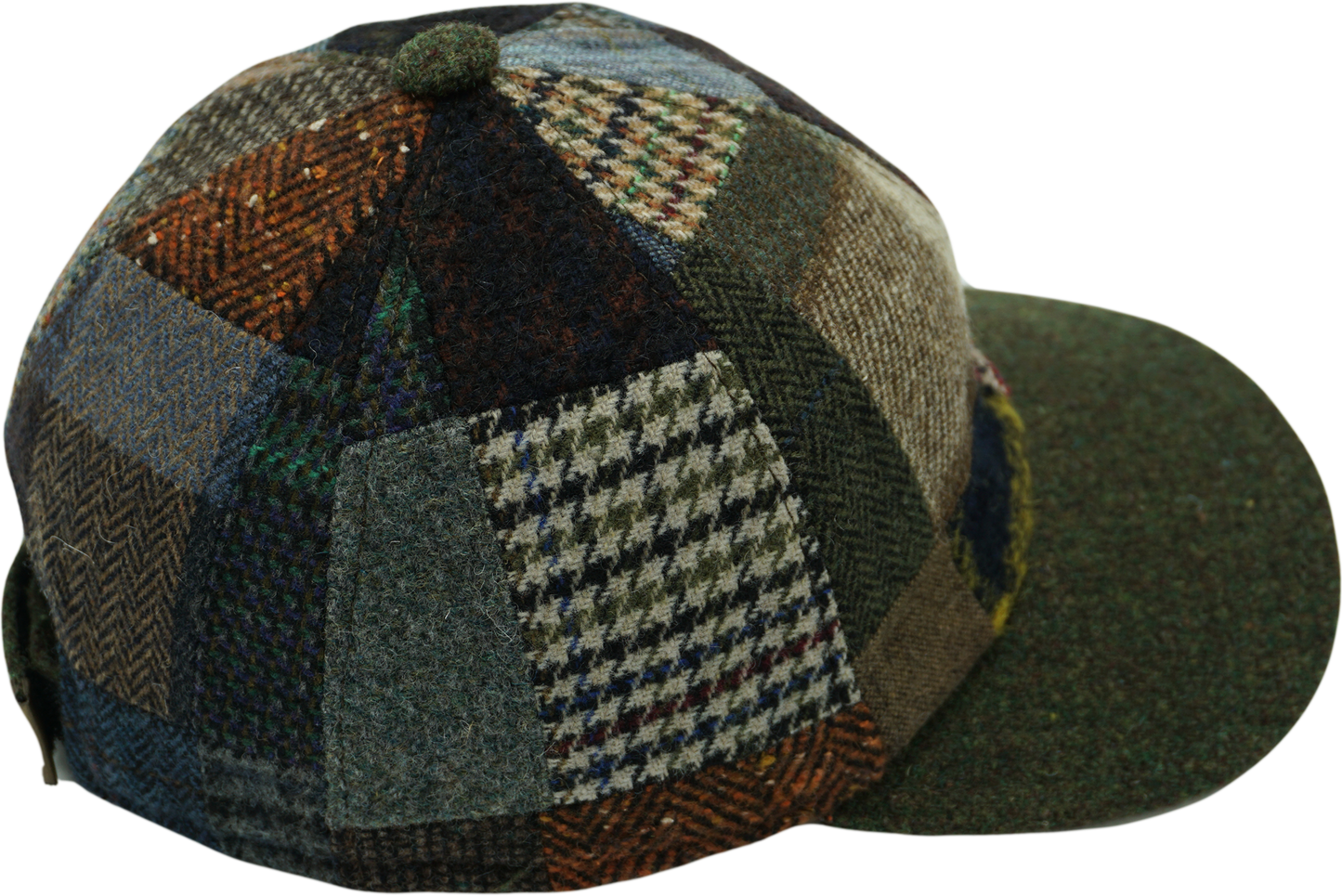 Patchwork Baseball Hat (Wool)