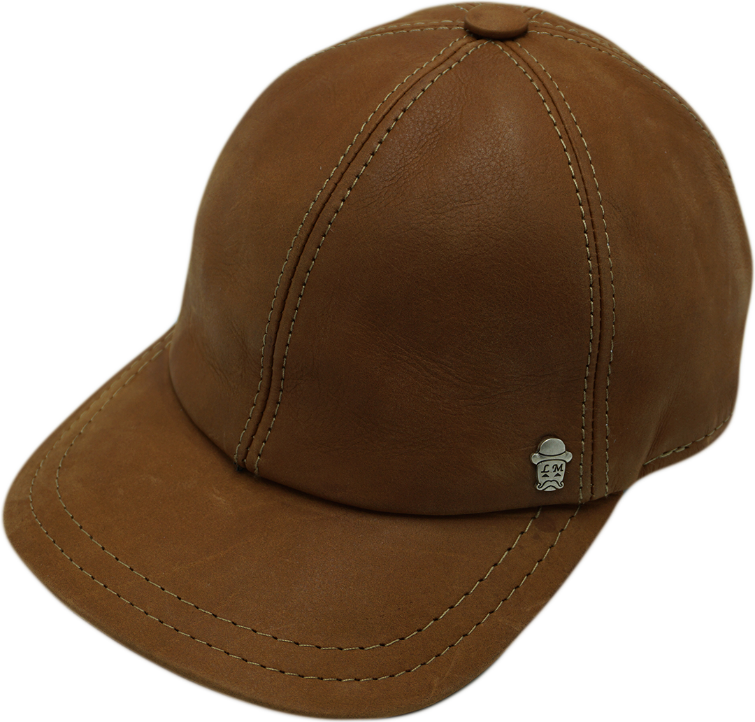 Cappello da baseball ATIISSU Wing Cap nero in pelle PU con logo 100 Cappello da baseball ATIISSU Wing Cap nero in pelle PU con logo 100