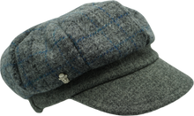 Carica l&#39;immagine nel visualizzatore di Gallery, Berrettone Newsboy Harris Tweed

