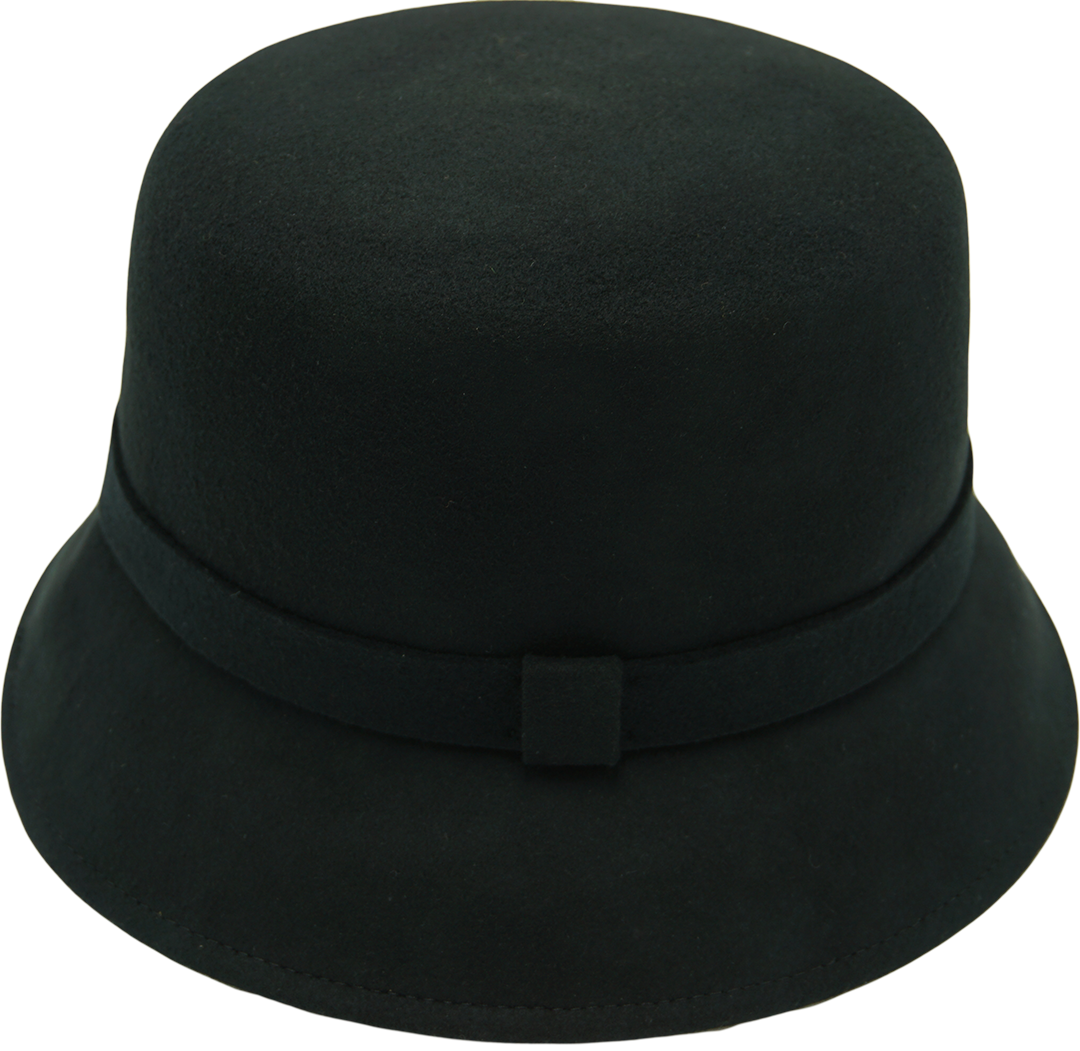 Cloche-Hut aus Filz