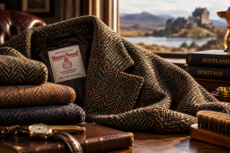 Harris Tweed: cos'è e perché è il miglior tessuto per una coppola