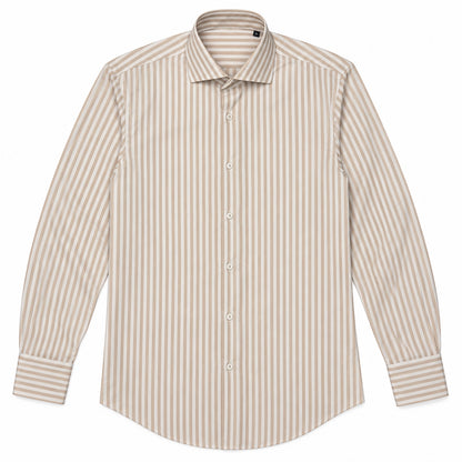 Camicia Fast Righe - 100450 Beige