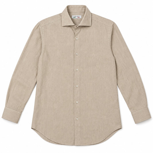 Camicia Lino Unito - 100750 Beige