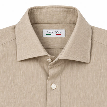 Camicia Lino Unito - 100750 Beige
