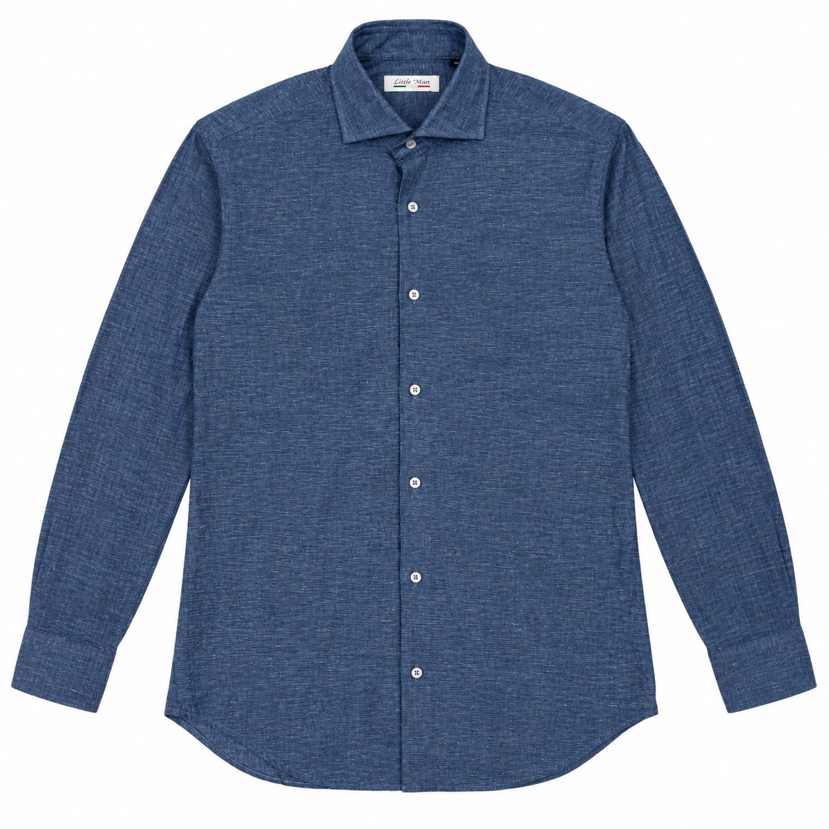 Camicia Lino Unito - 100750 Blu