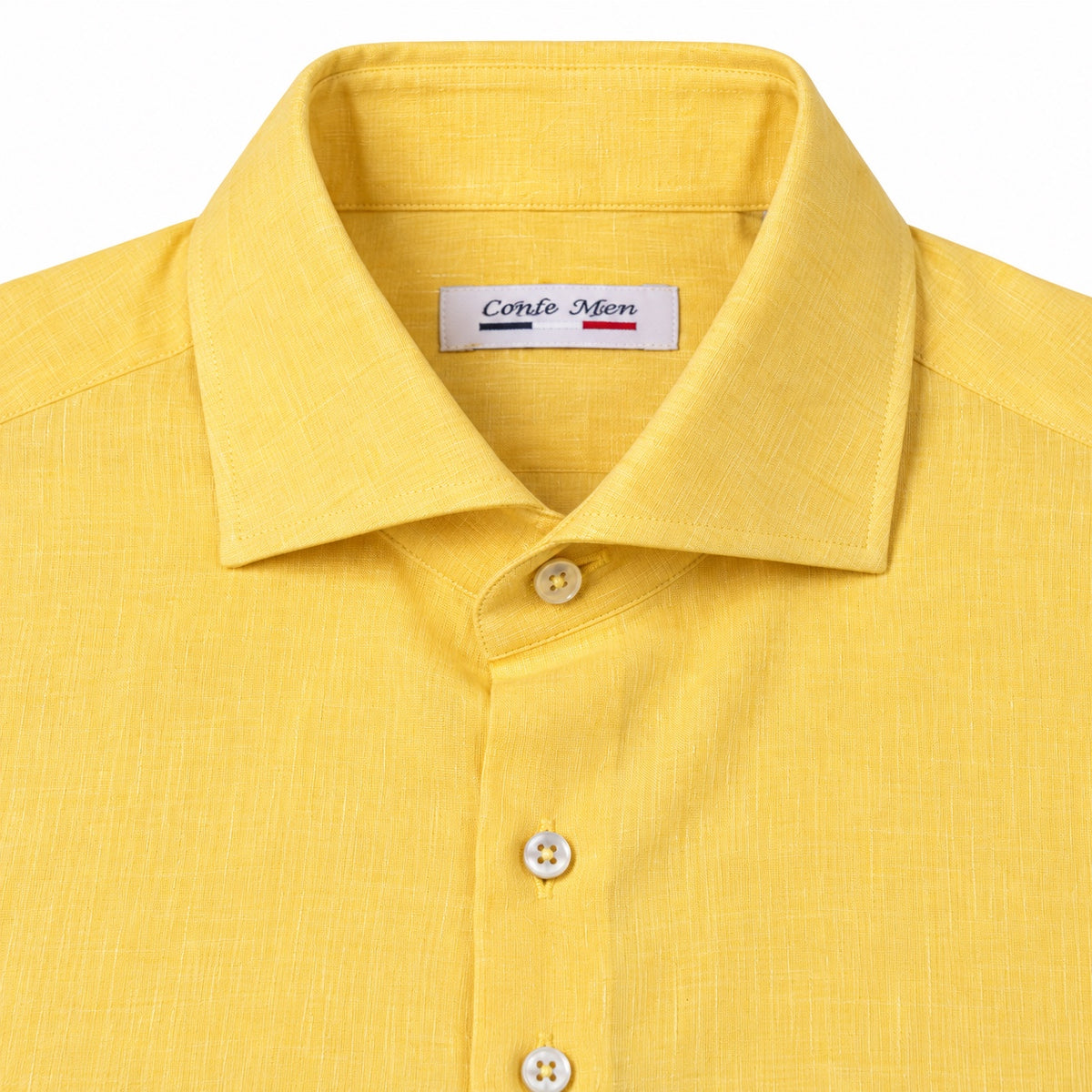 Camicia Lino Unito - 100750 Giallo