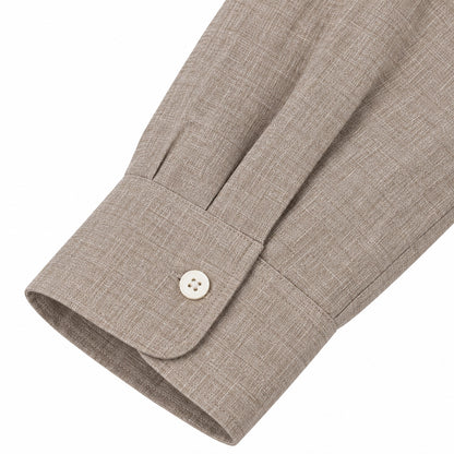 Camicia Lino Unito - 100750 Marrone