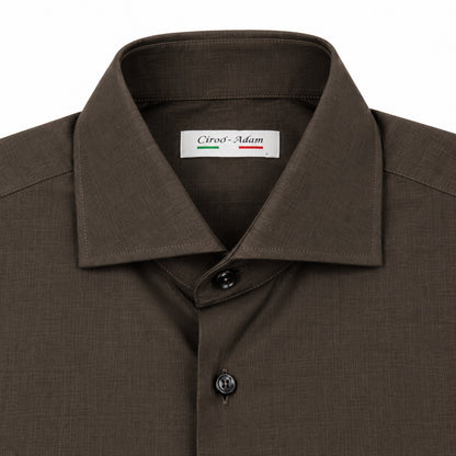 Camicia Modal Good - 100120 Marrone