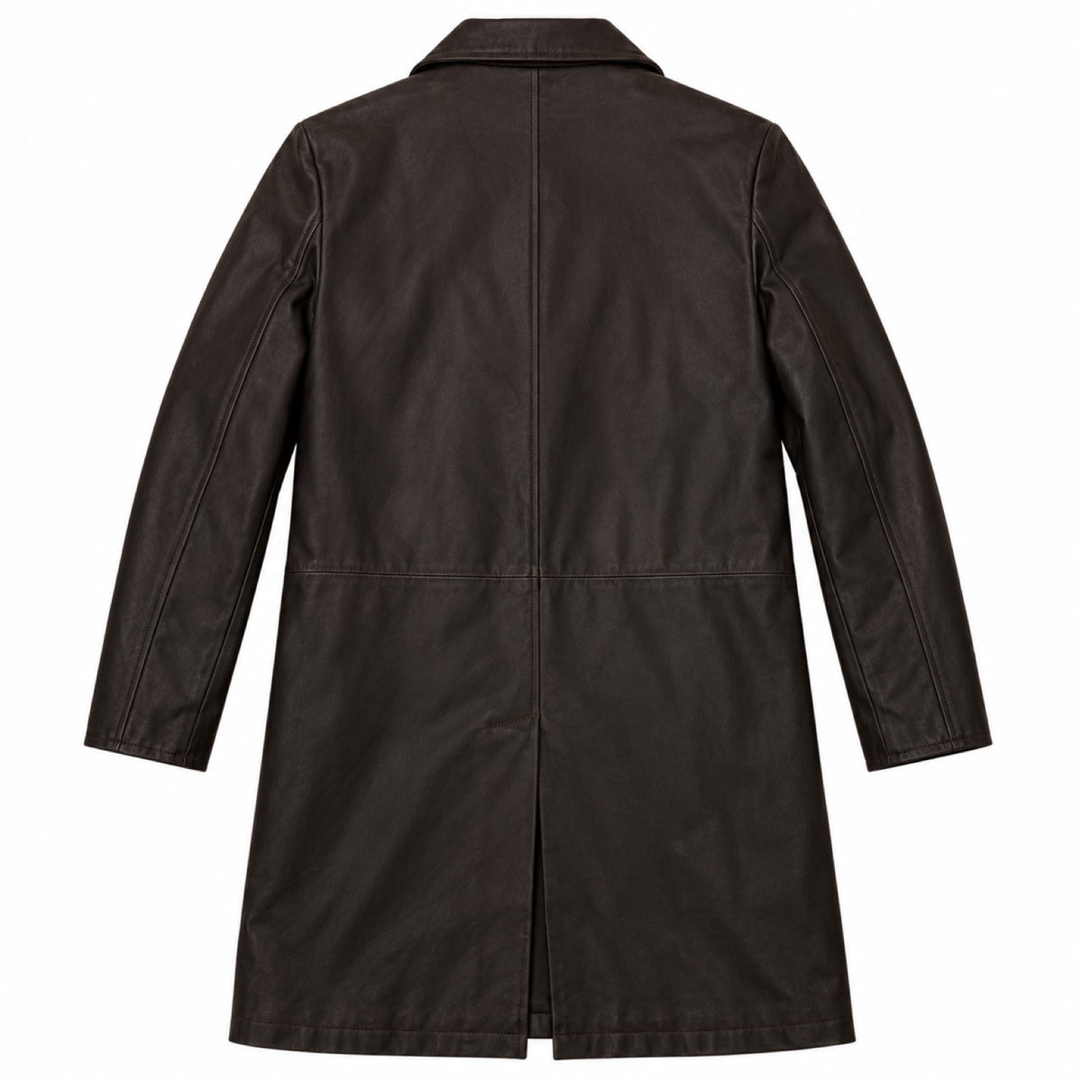 Cappotto Oleato In Pelle - Baglioni T.Moro