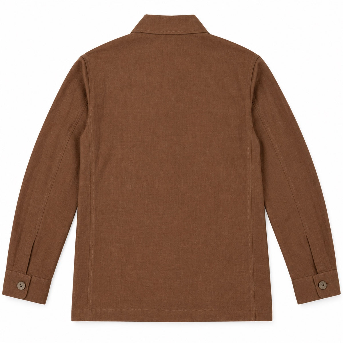 Giacca Camicia Lino - Over Shirt Bruciato