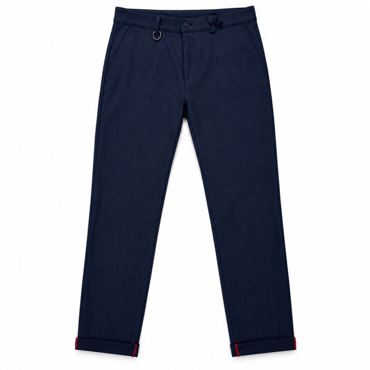 Pantaloni Skien Print - 6053602 Blu Navy