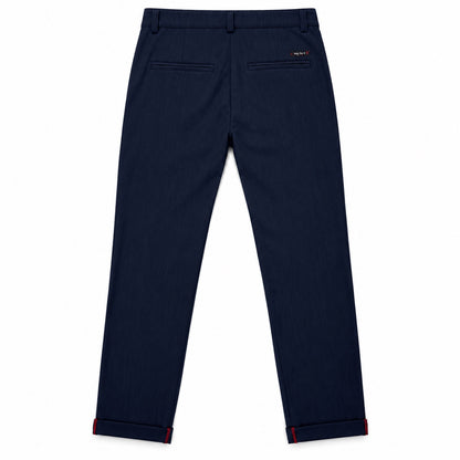 Pantaloni Skien Print - 6053602 Blu Navy