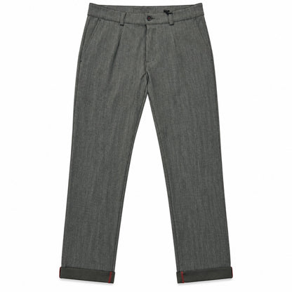 Pantaloni Skien Print - 6053602 Verde