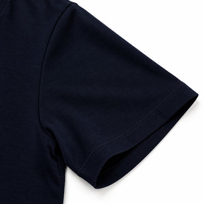 T-Shirt Filo Scozia - 300100 Blu