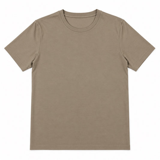 T-Shirt Filo Scozia - 300100 Fango
