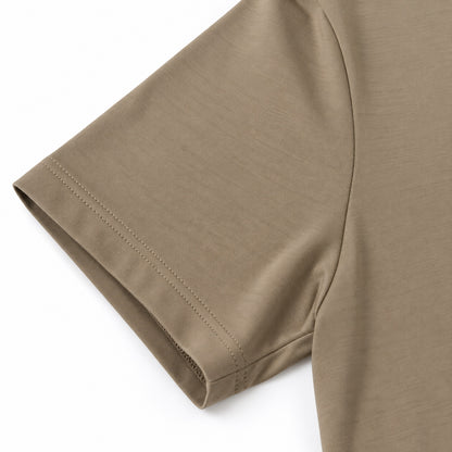T-Shirt Filo Scozia - 300100 Fango