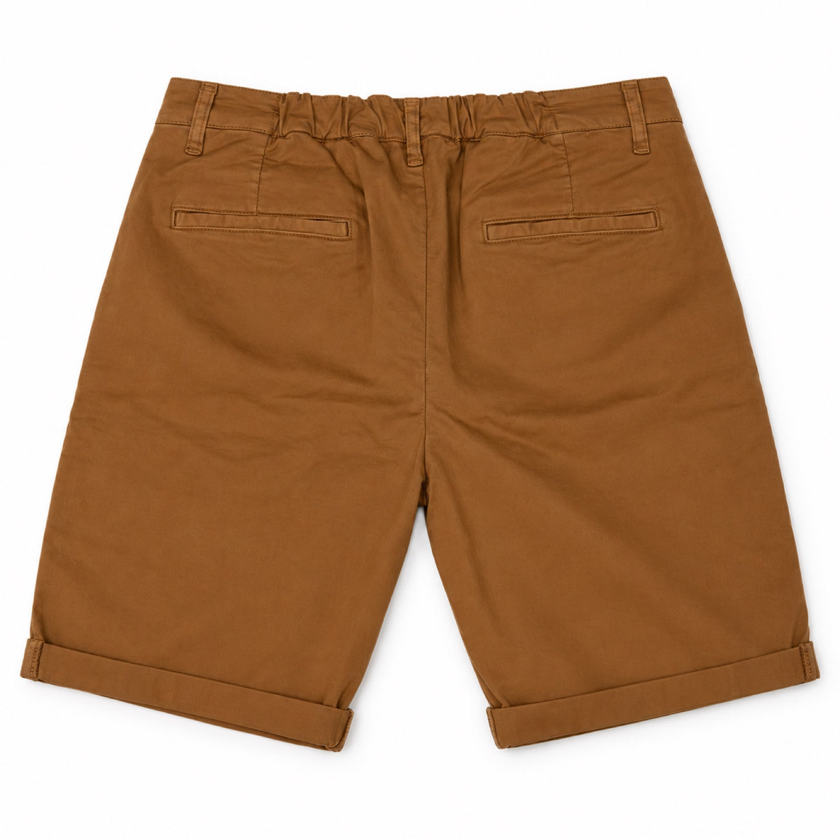 Bermuda Pinces Elastico - 92070B Tabacco 1