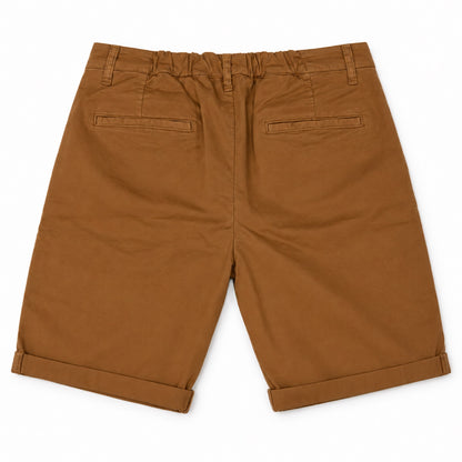 Bermuda Pinces Elastico - 92070B Tabacco 1