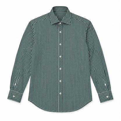 Camicia Righe 81/A - 100440 Verde