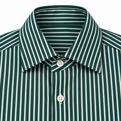 Camicia Righe 81/A - 100440 Verde