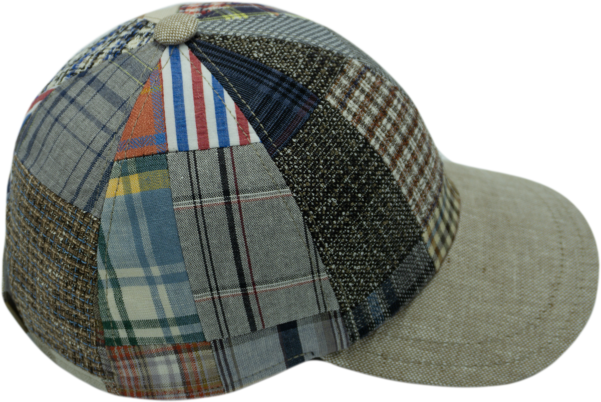 Cappello Baseball Patchwork (Lino)