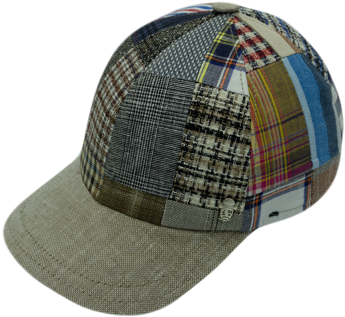 Cappello Baseball Patchwork (Lino)