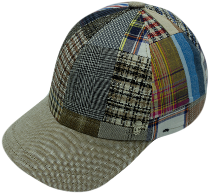 Cappello Baseball Patchwork (Lino)