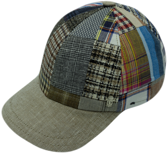 Cappello Baseball Patchwork (Lino)