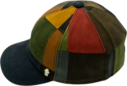 Cappello Baseball Patchwork (Vera Pelle)