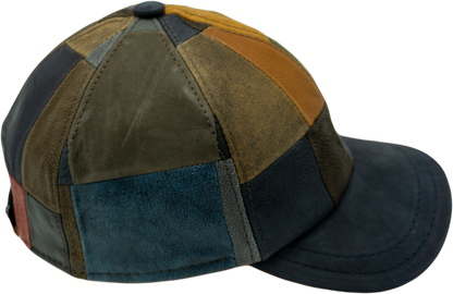 Cappello Baseball Patchwork (Vera Pelle)