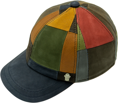 Cappello Baseball Patchwork (Vera Pelle)
