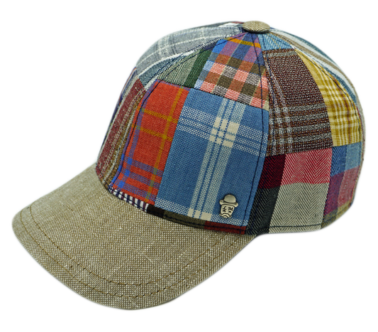 Cappello Baseball Patchwork (Lino)