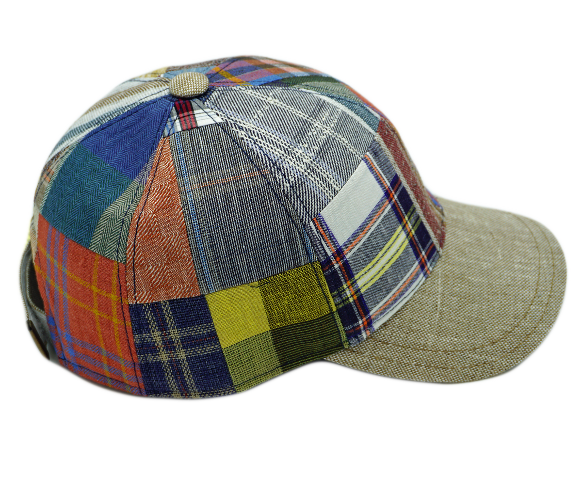 Cappello Baseball Patchwork (Lino)