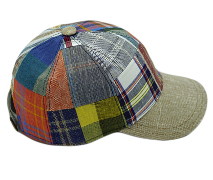 Cappello Baseball Patchwork (Lino)