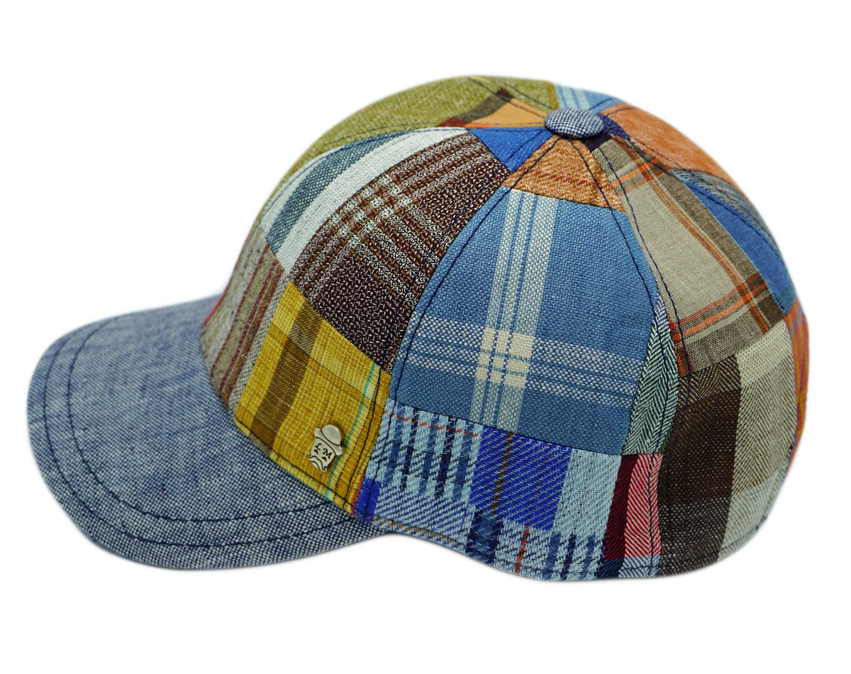 Cappello Baseball Patchwork (Lino)