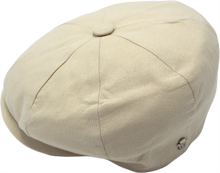 Upload the image to the Gallery viewer, Peaky Flat Cap (Linen)
